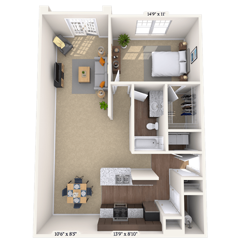 1001 Dunes Street 1-3 Beds Apartment for Rent - Photo Gallery 24